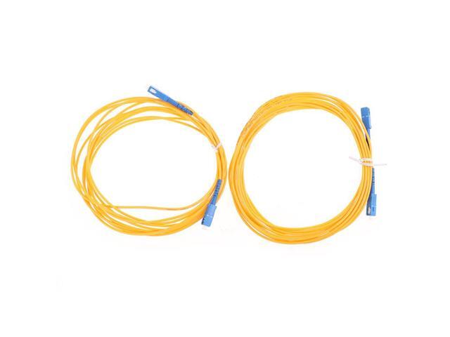 3 Meter Optical fiber jumper SC-SC Simplex Fiber Optic cable Single Mode FTTH Pigtail Patch Cord