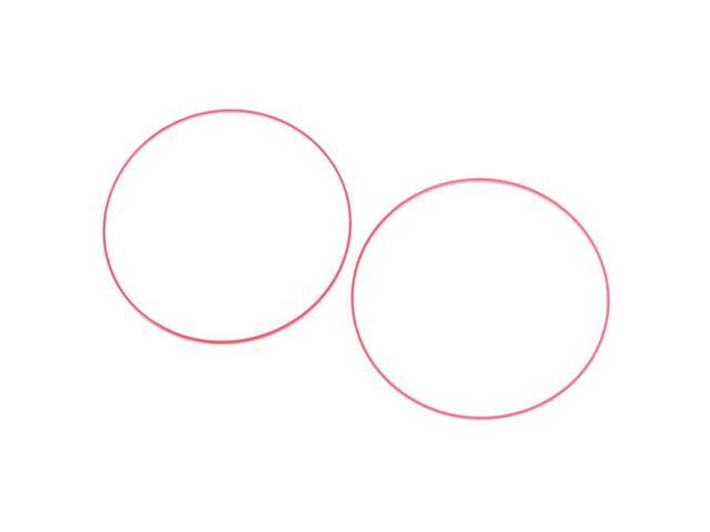 1PCS Red Indicator Ring Red Line Circle Lens Circle For 24-105 Camera Repair Parts