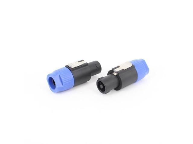 1pc SpeakON 8Pin Powercon Plug Speaker Cable Connectors 4Pole Plug Male Audio Speaker Connector R Connector