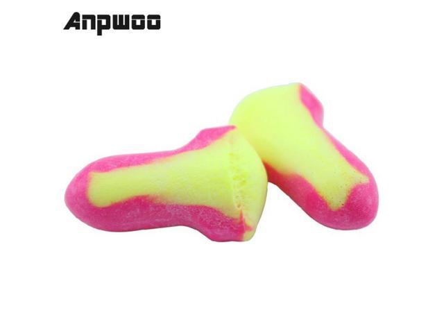 ANPWOO 10 Pairs Disposable Uncorded Foam Earplugs Snore Sleep Hearing Protections Ear Protector Earplugs Earmuff