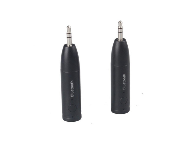 Bluetooth 5.0 Car Kit Mini 3.5mm Jack AUX Handsfree Stereo Music Audio Receiver Adapter for Car Headphone Speaker
