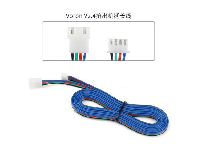 1pc XH2.54 4P Male To Female Motor Extension Cord Connector Wire Cable for Voron 2.4 3D Printer Parts