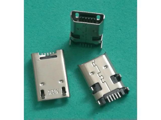 50pcs/lot Micro MINI USB Charging Port JACK socket Connector replacement repair Power Cable For MEMO PAD HD 8 ME180A K00L