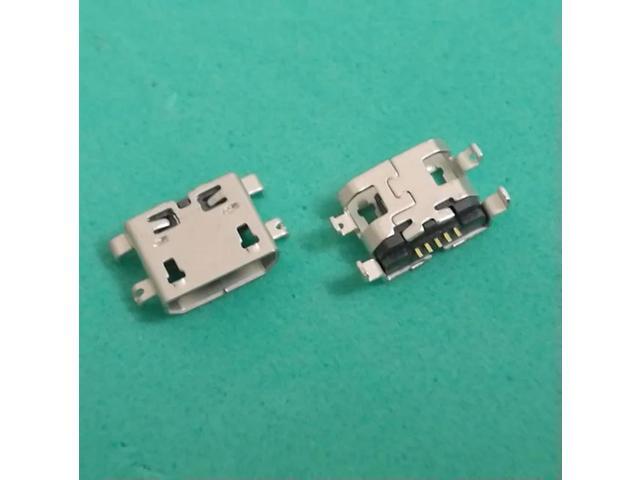 500pcs/lot For ICONIA B3-A20 one 8 B1-850 Micro USB DC Charging Socket Port charger dock Connector