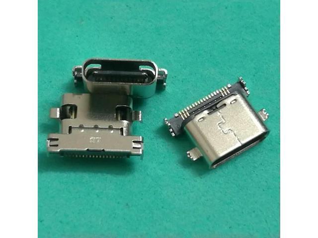 50pcs/lot micro mini USB Charging Port Dock plug jack socket charger Connector Repair Parts for HTC M10