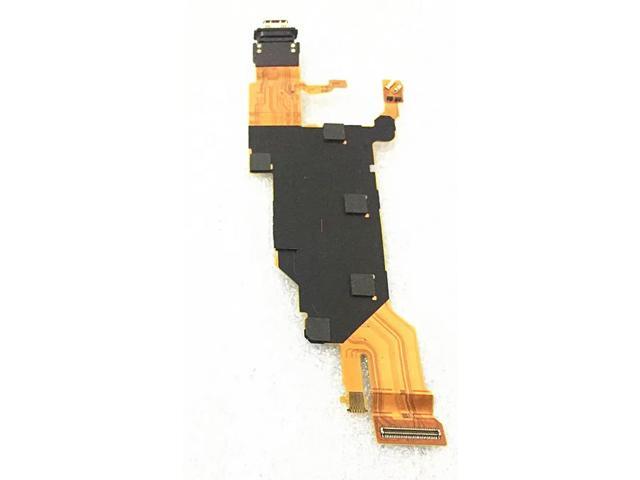 For Xperia XZ2 Premium H8166 XZ2P Plus 5.8' Dock Connector Micro USB Charger Charging Port Flex Cable Microphone Board
