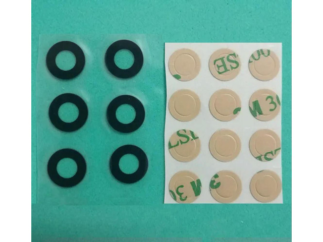 100pcs/lot For Zenfone 2 5.5 ZE550ML ZE551ML Rear Back Camera Lens Glass Cover with Adhesive Sticker