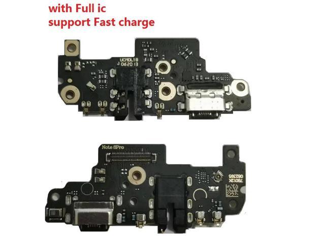 50pcs For Redmi Note 8 Pro Microphone USB Plug Fast Charging Port Connector Charger Board Flex Cable