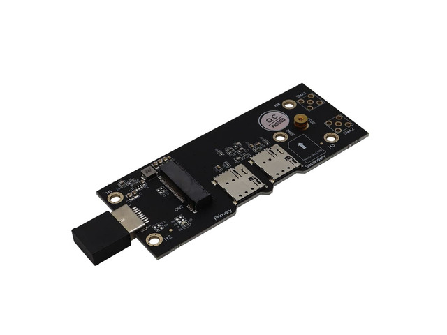 T. F.SKYWINDINTL NGFF M.2 Key B to USB 3.0 Adapter Expansion Card with SIM 8pin Card Slot for WWAN/LTE 3G/4G/5G Module Support 3042/3052 M.2 SSD