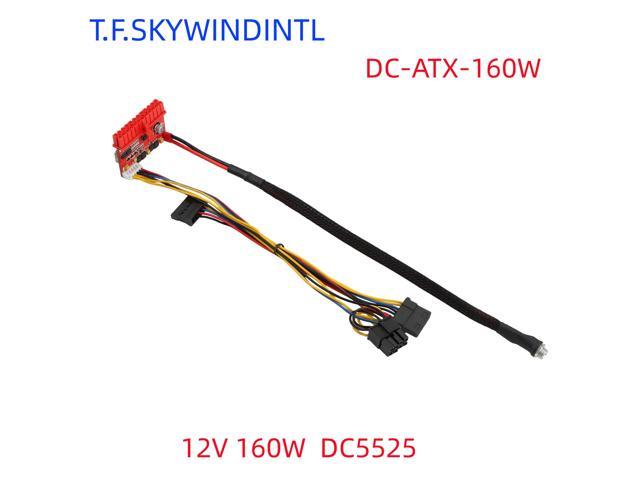 T.F.SKYWINDINTL 12V 160W DC-ATX PSU Pico ATX Switch Mining PSU 24pin MINI ITX DC ATX PC Power Supply Car Auto ITX ATX
