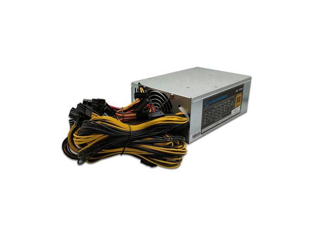 T.F.SKYWINDINTL ATX 2000W PC Power Supply 95% Efficiency Support 8 Display Cards GPU For BTC Bitcoin Miner