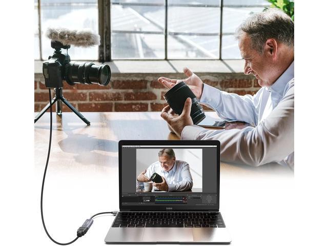 KEHIPI Capture Card, Video Recording Card Wonderful 4K HDMI to 1080P USB C for Gaming Streaming TV Recorder, for Windows Mac OS System with USB C...