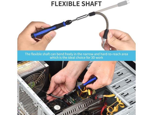 Professional Computer Repair kit, Precision Eectronic Screwdriver Set, with 112 Magnetic Bit, Suitable for Phone, iPhone, PC, MacBook, Laptop, PS4,...