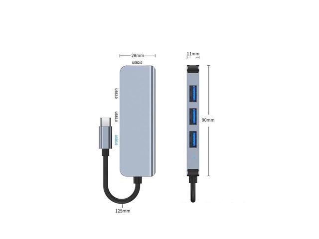 COFIER USB C HUB 3.0 Type C 3.1 TO USB 3.0 4 Port Multi Splitter Adapter OTG USB for Macbook Pro 13 15 Air Mi Pro