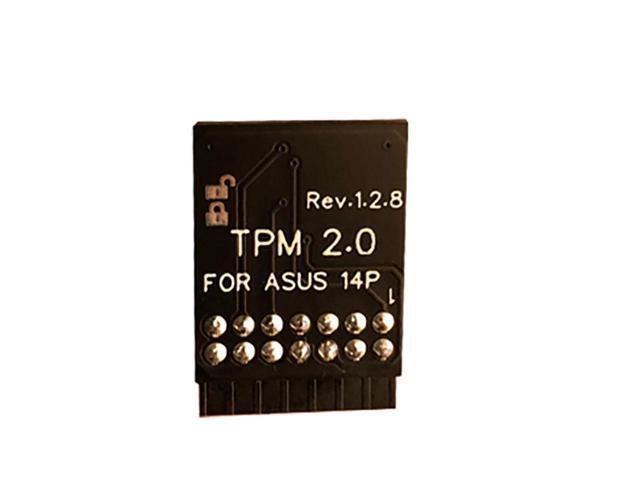 1PC TPM 2.0 Security Module for ASUS Motherboard 14 Pin LPC Card Windows 11