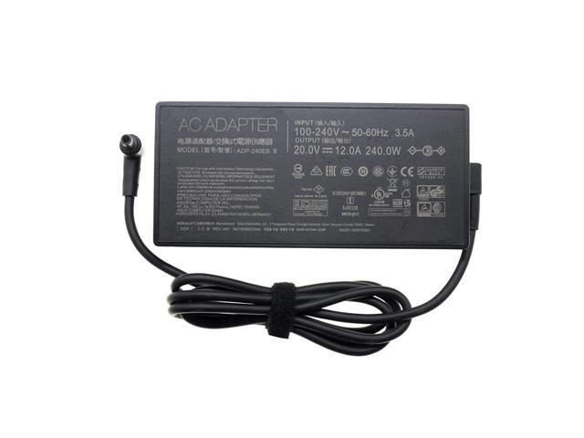 240W 12A Charger For Asus Rog: Adp-240Eb B Rog 15 Zephyrus S15 S17 G15 G513 Gx550Lxs Rtx2080 G733Qm G733Qr G733Qs G733Qsa Rtx2080 Laptop Power...
