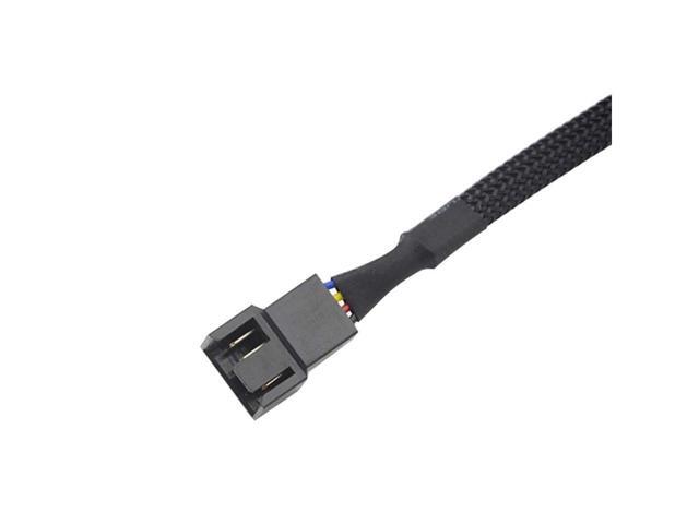 10 PCS 10' 4 Pin PWM Fan Extension Power Cable Computer PC Fan Power Extension Cable for Computer ATX Case