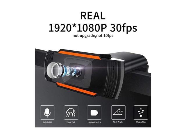 1080p webcam com microfone usb câmera web para streaming de classe em linha compatível com pc mac desktop portátil preto