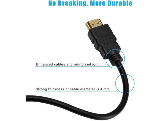 3 Pack HDMI to VGA Adapter Cable Converter (Male to Female),adapter 1080P for PC, Hfor Computer, Desktop, Laptop, PC, Monitor, Projector, HDTV