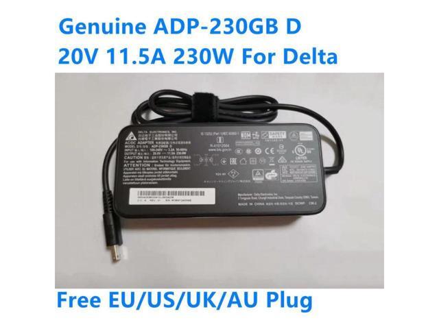 DELTA 20V 11.5A 230W ADP-230GB D Gaming Laptop Charger AC Adapter For MSI GP76 GE66 GE76 A17-230P1B Power Supply