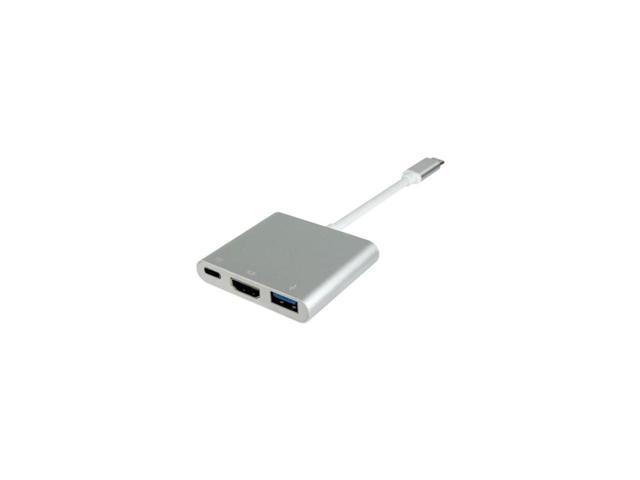 USB 3.1 Gen1 Type-C to USB 3.0 Type-A, 4K HDMI with Power Delivery Components MD3100CH