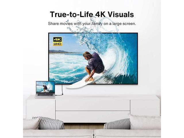 Active DisplayPort to HDMI Adapter, Unidirectional 4K@60Hz DP to HDMI Adapter, [Updated New Model], Display Port to HDMI Compatible for HP,...