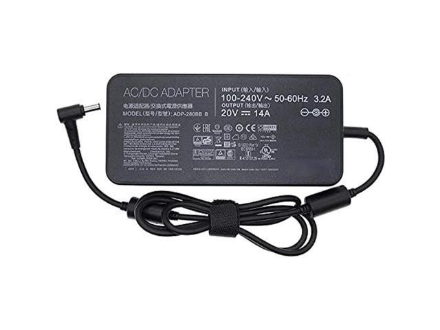 280W 20V 14A Ac Charger For Asus Rog G703gx-Ev017fr,G703gs-Ws71,G703gi,Adp-280Bb B Laptop Power Supply Adapter Cord
