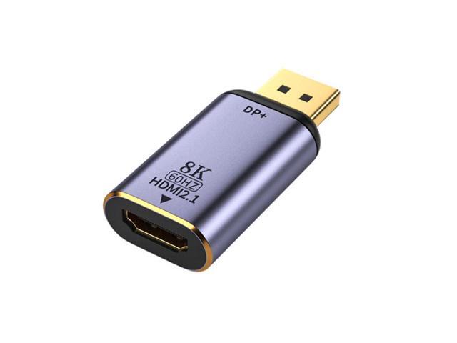 Cable DisplayPort 1.4 Source to HDMI 2.0 Display 8K 60hz UHD 4K DP to HDMI Male Monitor Adapter Connector