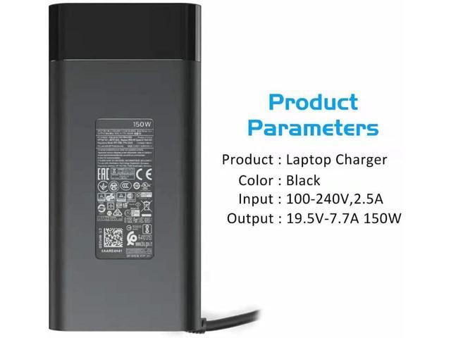 Slim 19.5V 7.7A 150W AC Adapter for HP OMEN 15 17/Pavilion Gaming 15 17 Laptop/Zbook 15 G3 G4 G5 G6 TPN-CA11 TPN-DA09 L32661-001 917649-850 L48757-001