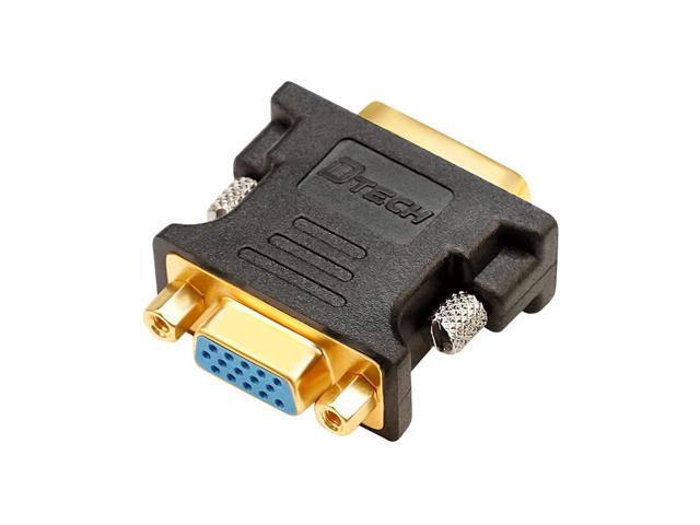 DVI Male to VGA Female Adapter DVI-I 24+5 Port Converter