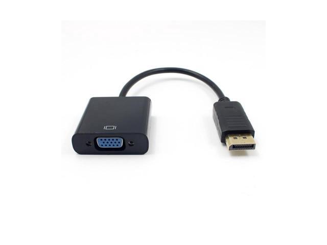 2 Pack Display Port to VGA Adapter 1080P Converter, DisplayPort DP to VGA Adapter Male to Female Adapter up to 1080p @ 60Hz and PC graphics...