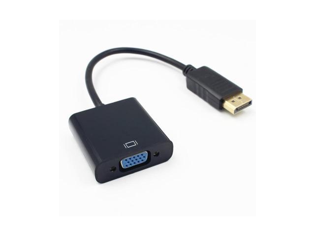 3 PCS Display Port to VGA Adapter 1080P Converter, DisplayPort DP to VGA Adapter Male to Female Adapter up to 1080p @ 60Hz and PC graphics...