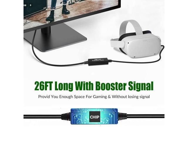 VR Link Cable,CompatibleWith Oculus Quest 2 Link Cable 16.4ft,USB 3.1 to USB C Cable, for Quest 2/Steam VR Virtual Reality Headset Game Connection...