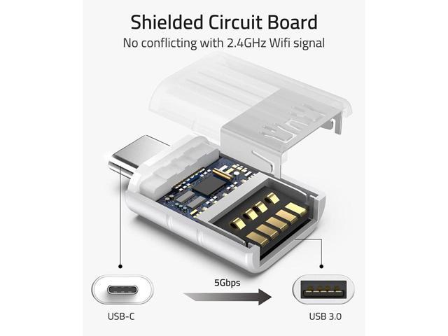 USB C to USB Adapter Pack of 2 USB C Male to USB3 Female Adapter Compatible with MacBook Pro 2021 iMac iPad Mini 6/Pro MacBook Air 2022 and Other...