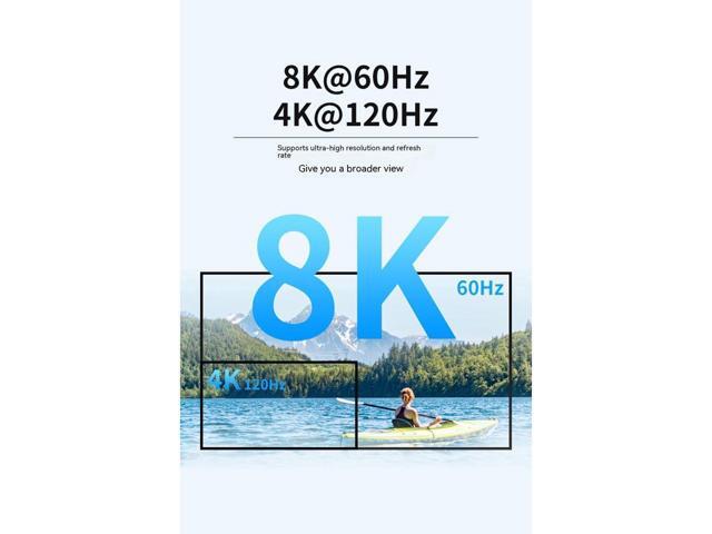 8K HDMI KVM Switch 8K USB KVM HDMI Switch 2x1 HDMI2.1 Ports + 4X USB3.0 KVM Ports,Share 2 Computers one Monitor Switch,Supports 8K 60Hz,4K...