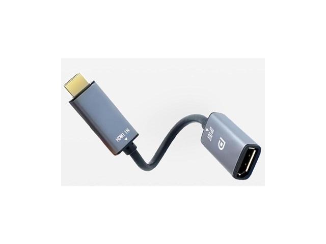1ft HDMI to DisplayPort Adapter 4K@60Hz High Speed HDMI Male to DP Female Converter Cable Compatible for PC Graphics Card Laptop Mini NS PS5/4 Xbox...