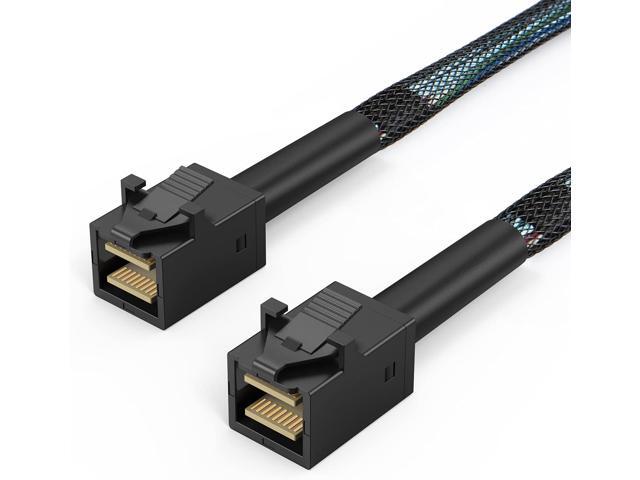 Internal Mini SAS HD Cable, Mini SAS SFF-8643 to SFF-8643 Cable, 3.3FT