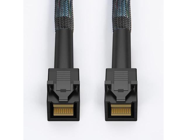 Internal Mini SAS HD Cable, Mini SAS SFF-8643 to SFF-8643 Cable, 3.3FT