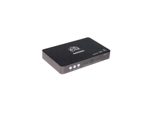 BUCIER HDMI Converter/2D to 3D/Video Converter Left and Right Up and Down Format to 3D Suitable Projection Blu-Ray Film