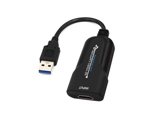 BUCIER HD 1080P HDMI To USB 3.0 Video Capture Card Game Recording Box for Computer Youtube OBS Etc. Live Streaming Broadcast