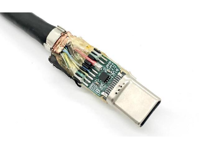 BUCIER Gen1/Gen2 100W 5A CM-CM cable 6Ft genuine USB 3.2 Type-C male to male for HP 3.3FT/1m
