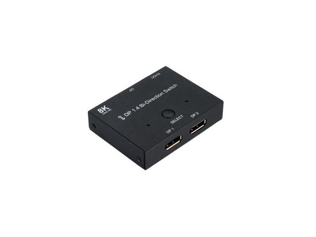 BUCIER DP DisplayPort 1.4 Bi-Direction Switch MST Hub Support HDCP SST Extended 8K@30hz 4K@60hz