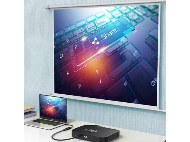 BUCIER Mini Display Port to HDMI 4K@30HZ, Gold Plated Mini Displayport(Thunderbolt Port) to HDMI Converter Adapter 4Kx2K for Mac Book,Mac Book air,...