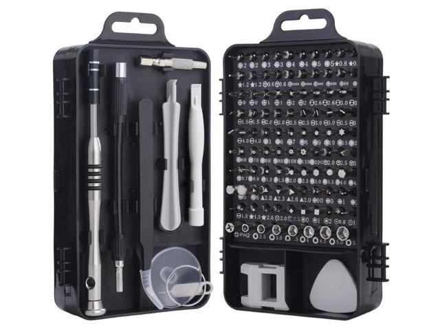 BUCIER Screwdriver Set, 110 in 1 Precision Screwdriver Repair Tool Kit Magnetic Driver Kit Professional Repair Tool Kit for iPhone X, 8, 7 /...