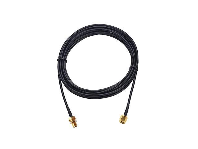 BUCIER WiFi Antenna Extension Cable with SMA Male to SMA Female Coax Connector 3m 10FT by