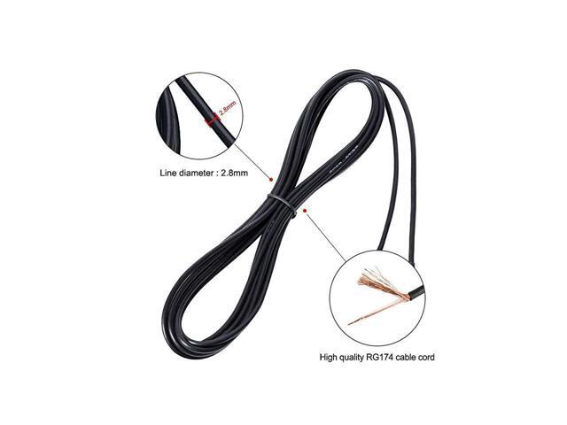 BUCIER WiFi Antenna Extension Cable with SMA Male to SMA Female Coax Connector 3m 10FT by