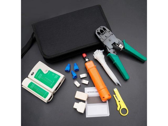 BUCIER Network Tool Kit for Cat5/5e, Black