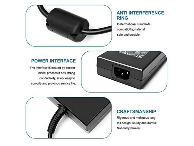 BUCIER 230W USB Tip Power Cord Charger for GE76 GE66 Raider GP76 GP66 Leopard Laptops (20V 11.5A)