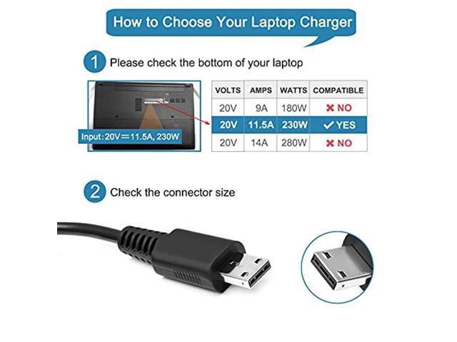 BUCIER 230W USB Tip Power Cord Charger for GE76 GE66 Raider GP76 GP66 Leopard Laptops (20V 11.5A)
