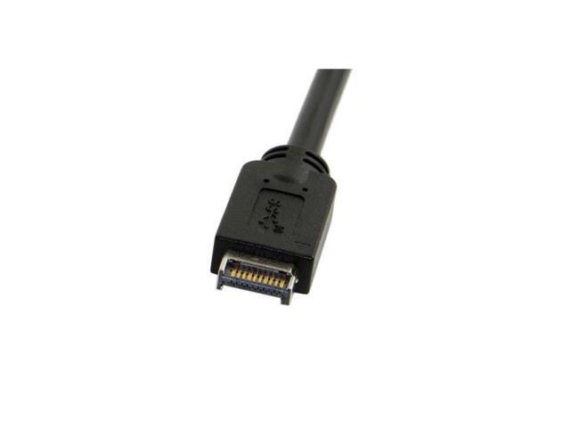 BUCIER USB 3.1 Front Panel Header to USB 3.0 Type-A Male Extension Data Cable 50cm